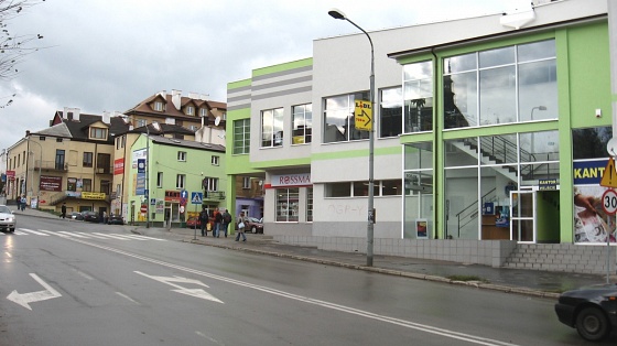 Zdjęcie. Ostrowiec Świętokrzyski. Tytuł: "Ulica Okólna". Opis: "...".