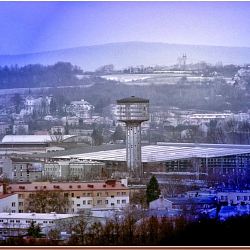 "Panoramka z widokiem na wieże ciśnień" - miniatura zdjęcia.