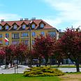 Miniatura zdjęcia "Rynek w  różowej barwie".
