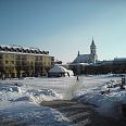 Miniatura zdjęcia "Rynek w zimowej scenerii.".