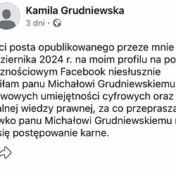 "Przeprosiny" - miniatura zdjęcia.