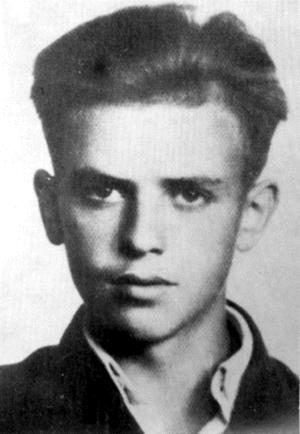 Zdjęcie. Tytuł: "Stanisław Kosicki - pierwowzór bohatera
Popiołu i diamentu". Opis: "...".